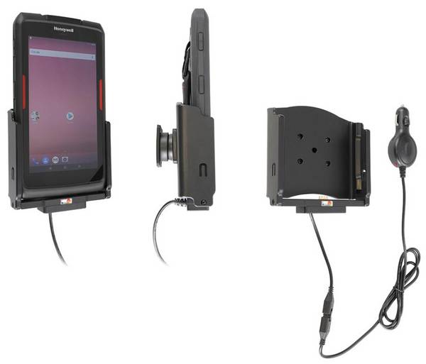 Brodit 712085 - Handy/Smartphone - Aktive Halterung - Auto/Innenbereich - Schwar
