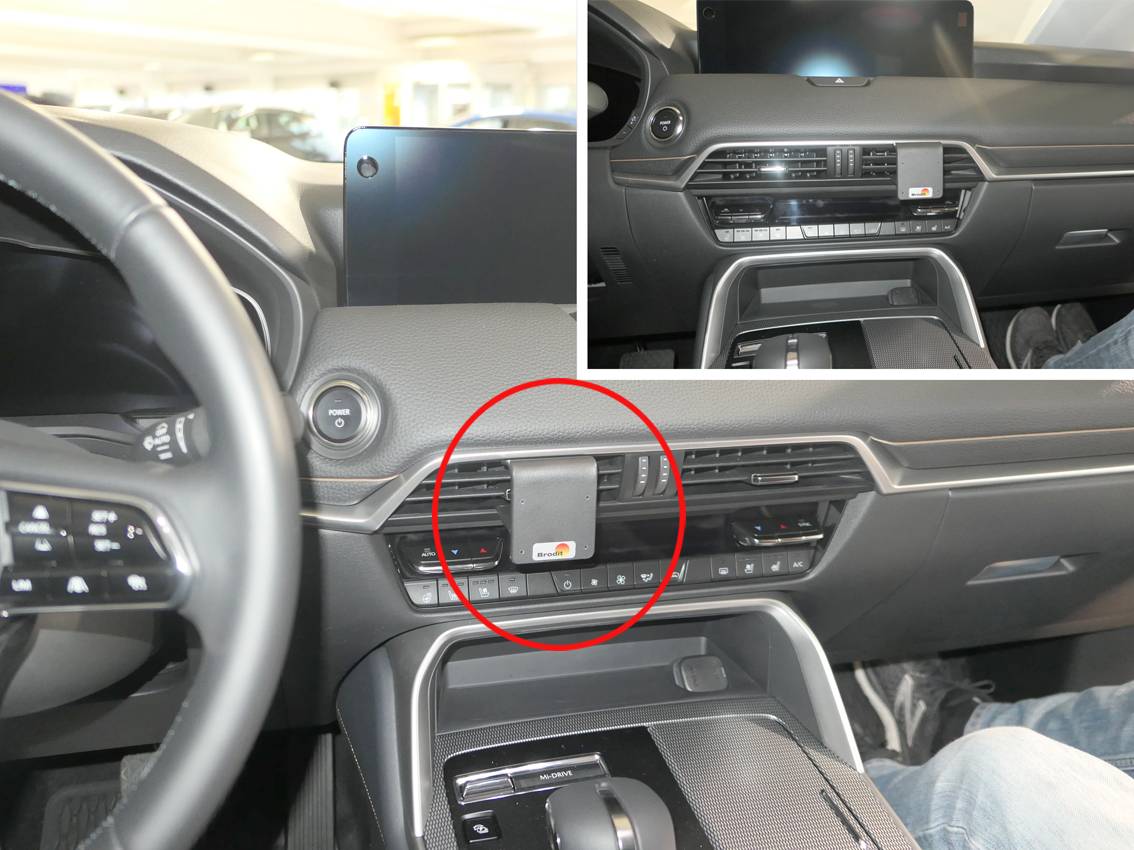 ProClip Fahrzeughalter 855825 - Mittelbefestigung - Mazda CX-60 23-26, Mazda CX-80 25-26, Mazda CX-60 23-25-0