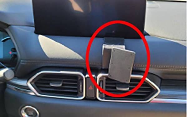 Brodit ProClip Mazda CX-5 Bj. 21-22 USA - Schwarz