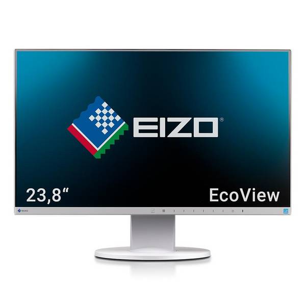 EIZO FlexScan EV2450-GY 60,5cm (23,8") TFT-Monitor (LED, FULL HD, IPS, Pivot, HDMI, Papermodus) Grau