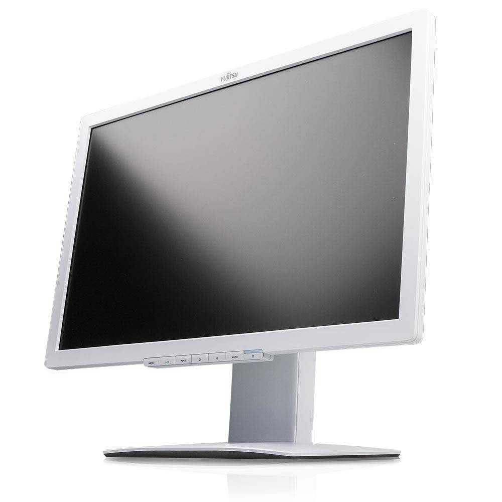 Fujitsu Display B22W-7 LED 55,9cm (22") TFT-Monitor (WSXGA+ 1680x1050, Pivot, DP + DVI-D + VGA) Marmorgrau-2