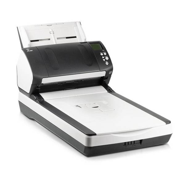 Fujitsu fi-7260 Dokumentenscanner (60 S/min. farbe, 600x600 dpi, ADF, Duplex, USB 3.0) Schwarz