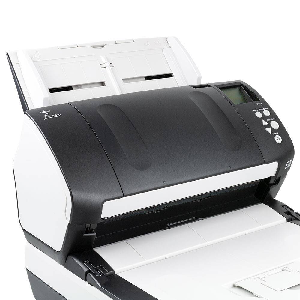 Fujitsu fi-7260 Dokumentenscanner (60 S/min. farbe, 600x600 dpi, ADF, Duplex, USB 3.0) Schwarz-2