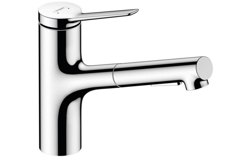 Einhebel-Küchenmischer Zesis M33 ComfortZone 150, 2 jets, sBox chrom-0
