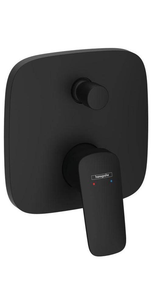 HG Fertigmontageset LOGIS für Unterputz Wannenmischer mattschwarz-0