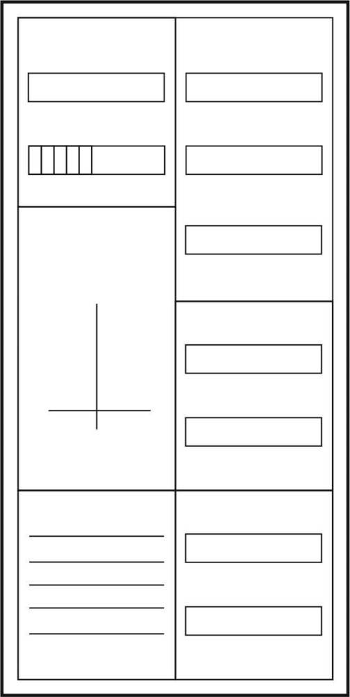 Eaton Zählerschrank ZSD-ZV-1100-BASIC-1