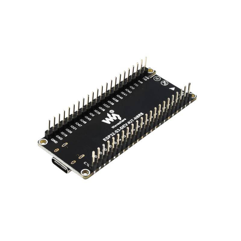 WaveShare ESP32-S3 Microcontroller 2.4GHz Wi-Fi Development Board Pre-Soldered 240MHz Dual Core-1