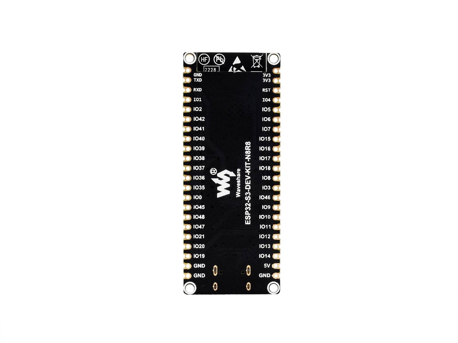 WaveShare ESP32-S3 Microcontroller 2.4GHz Wi-Fi Development Board Pre-Soldered 240MHz Dual Core-3