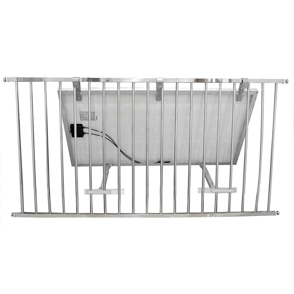 Solarmodul Halter für Balkongeländer Rahmenhöhe 30-35mm Neigungsverstellbar-2