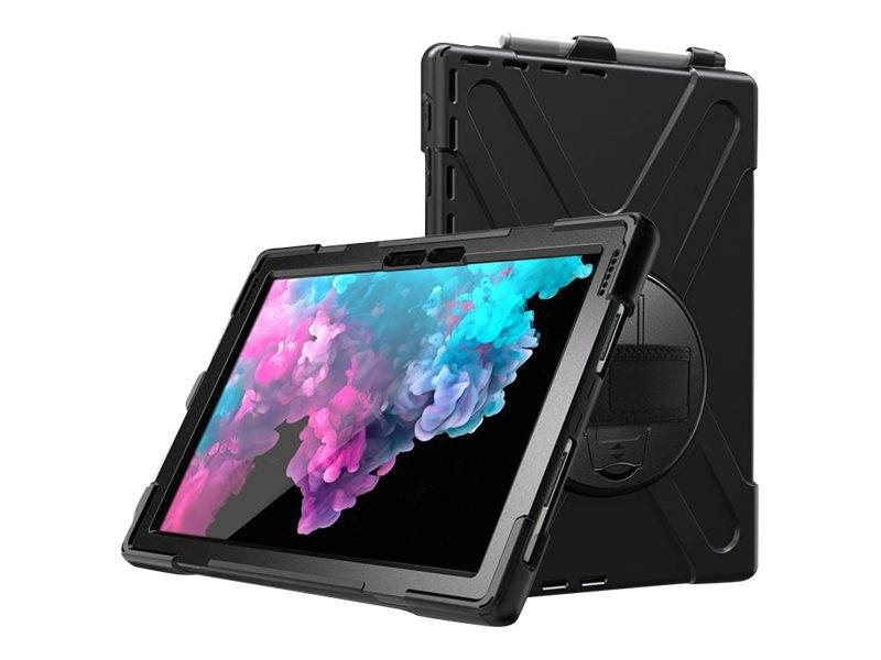eSTUFF AUSTIN Defender Case for Microsoft Surface Pro 7+/7/6/5/4 - Black (ES681890-BULK)-0