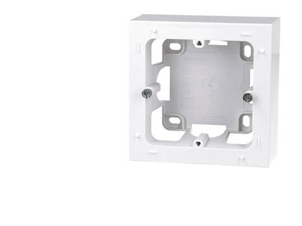 Schneider Electric Odace 2011 Abzweigdose Glänzend, 1-fach, Thermoplast, 213mm, 40 mm Oberfläche, 85 mm, Weiß
