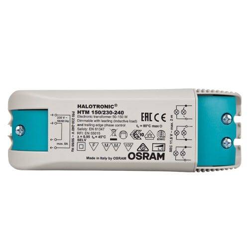 OSRAM 4050300581415 Halogen Transformator 12 V 50 - 150 W dimmbar mit Phasenabschnittdimmer, dimmbar mit Phasenanschnitt-2