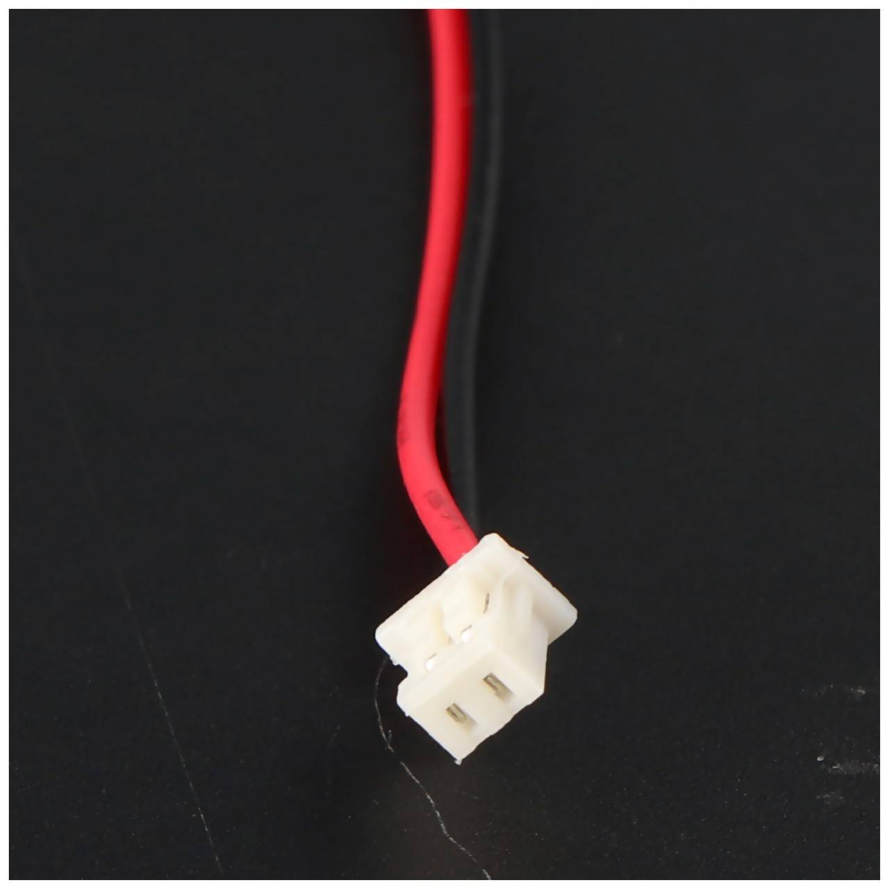 CMOS Batterie CR2032 mit Stecker, Backup Lithium Batterie, Stecker ca. 3,2x4mm, Kabellänge 7 cm-3