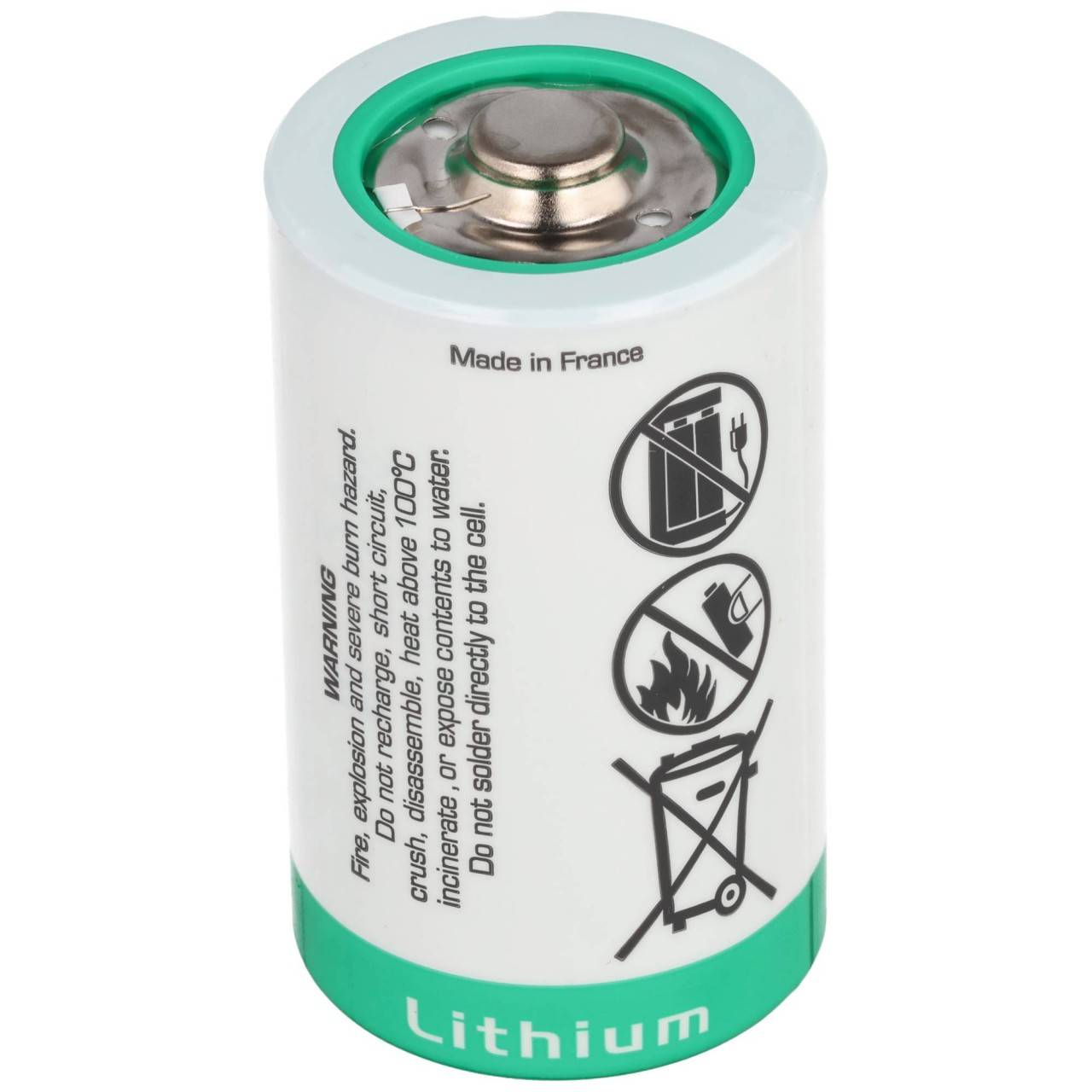SAFT LS33600 Lithium Batterie 3.6V Primary LS 33600-1