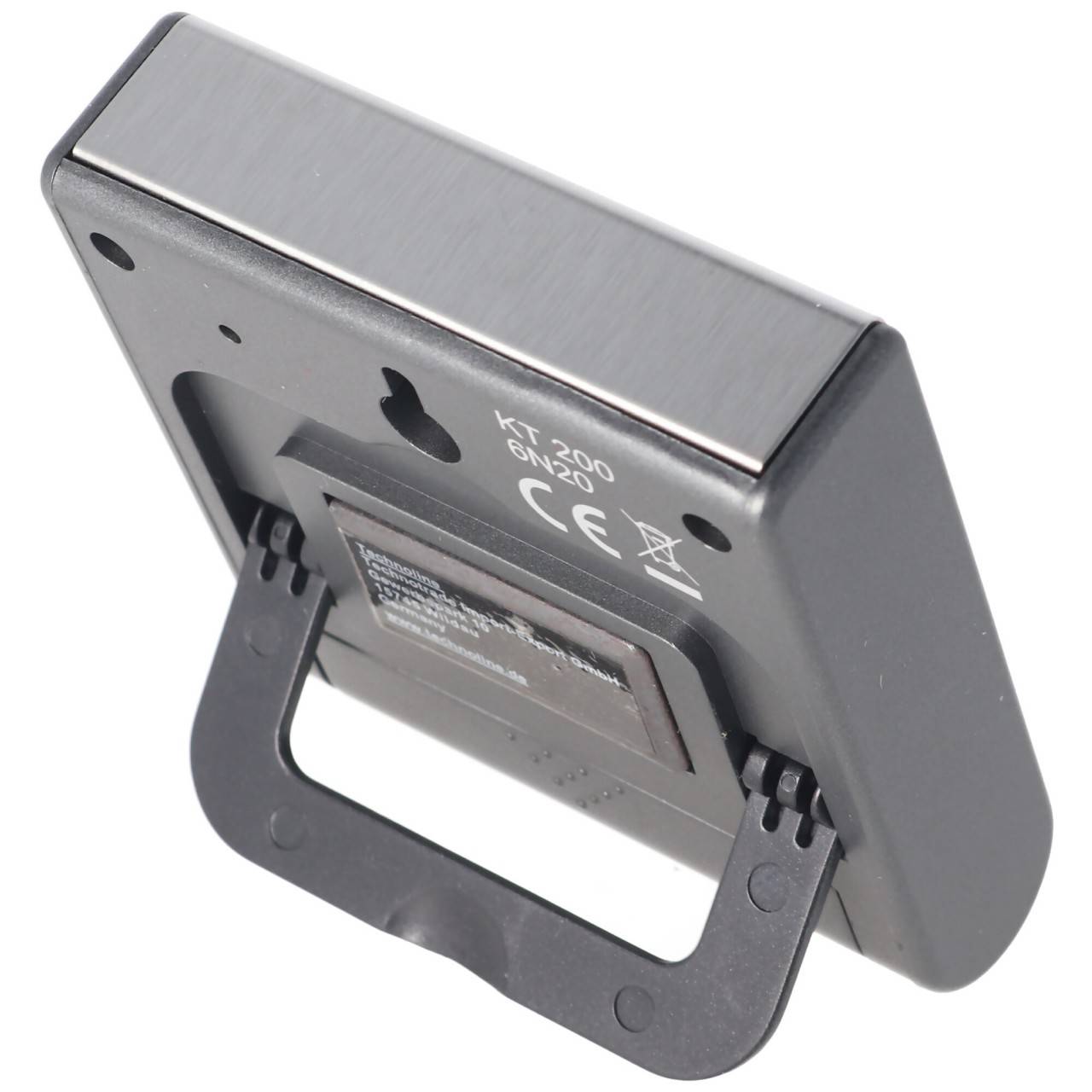 Edelstahl Digital Küchentimer, Timer mit Alarm, up und down Funktion, Ständer, Magnet-3