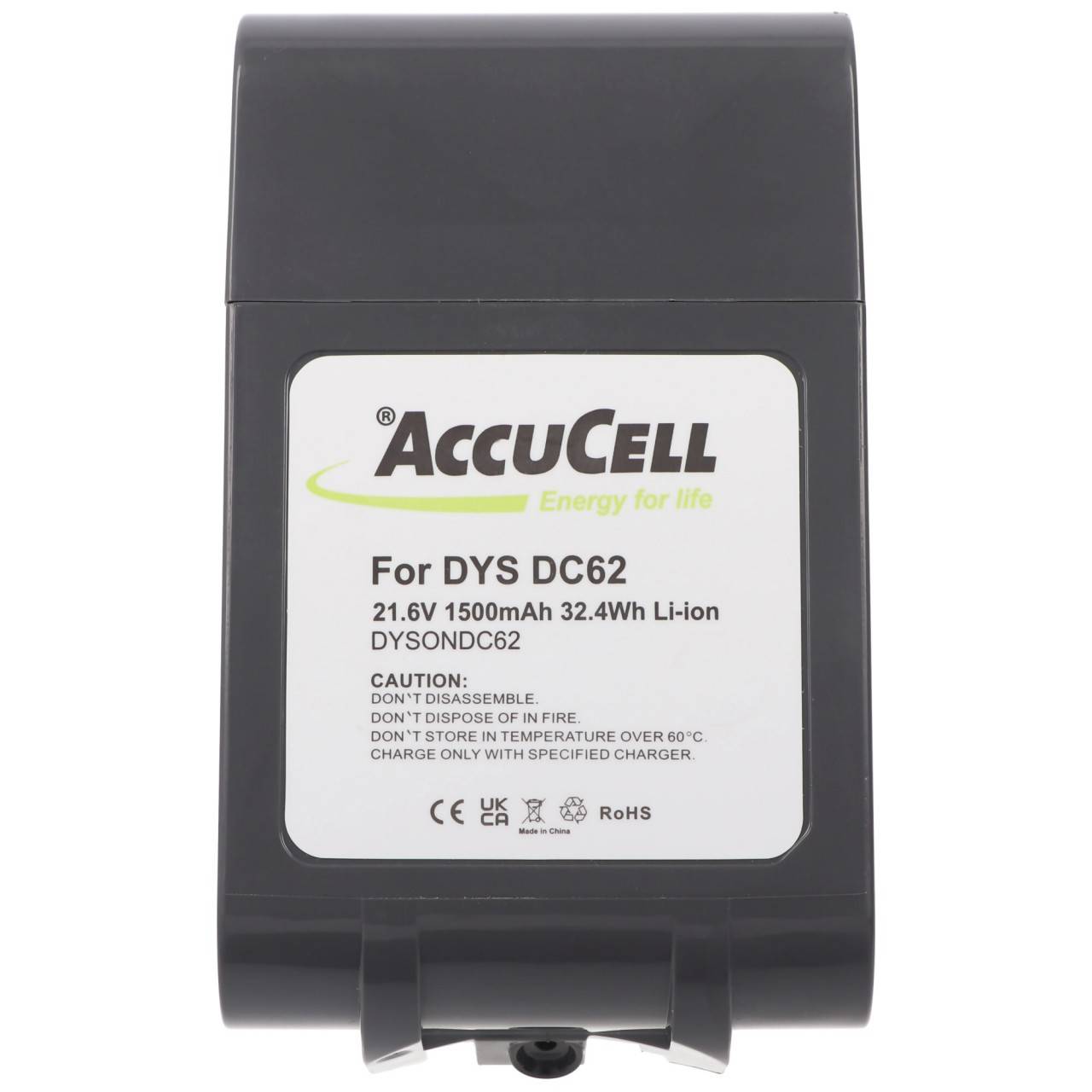 Akku passend für Dyson DC58, DC59, DC61, DC62, 61034-01 Akku 965874-02-1