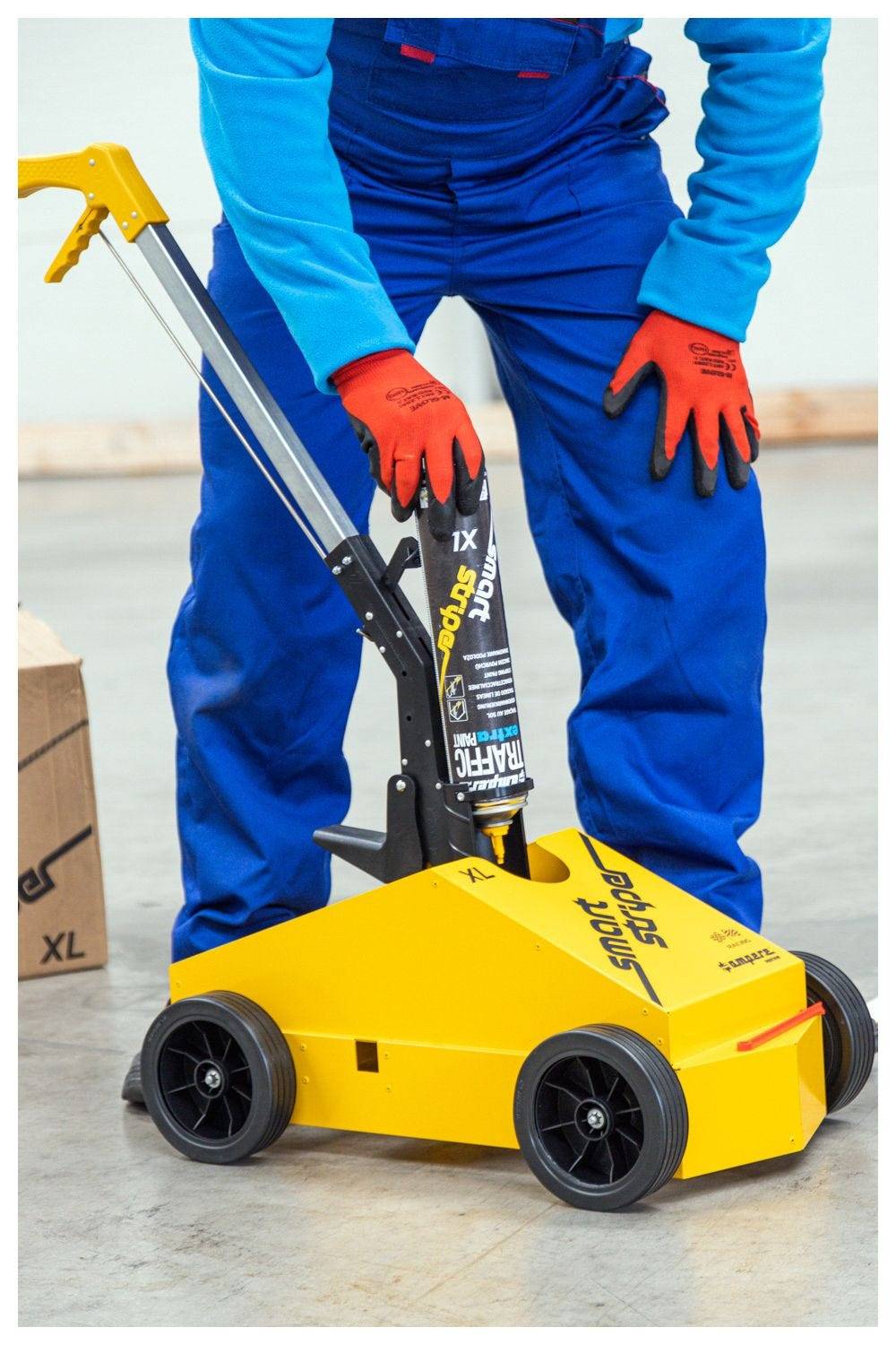 Bodenmarkiergerät Smart Striper®, Linienmarkiergerät für 750 ml Sprühdosen-2