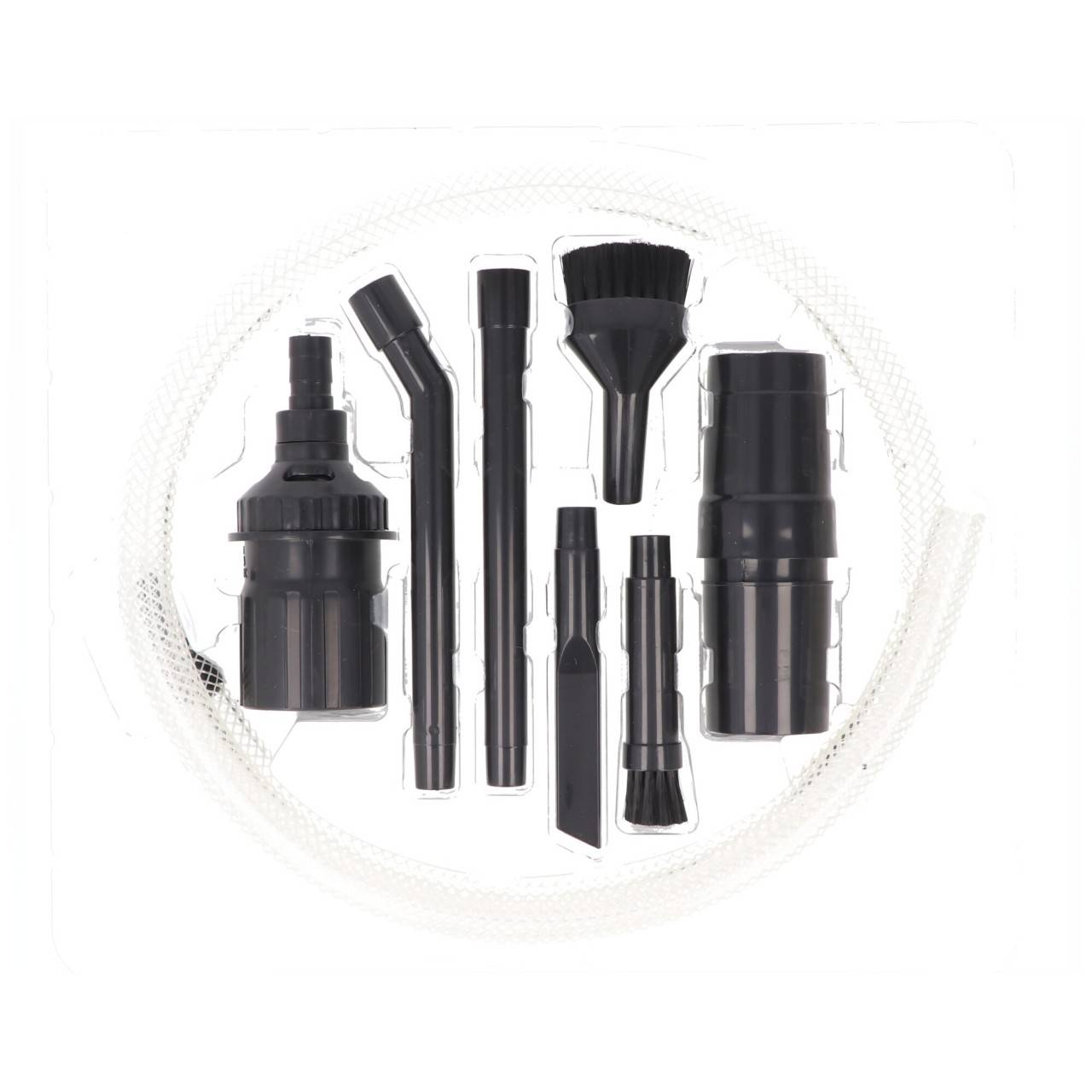 8-teiliges PC-Aufsatz-Set für Staubsauger inklusive Miniatur Schlauch-0
