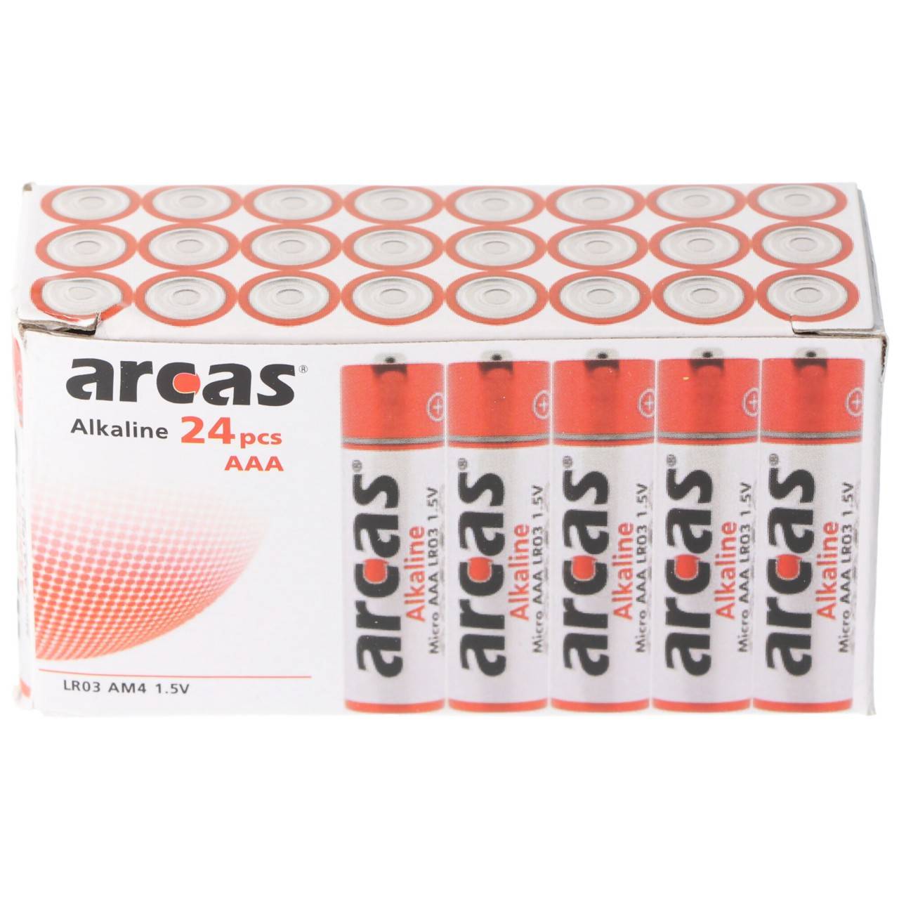 Alkaline Batterie LR03, AAA, Micro, 1,5V 24 Stück im Karton-3