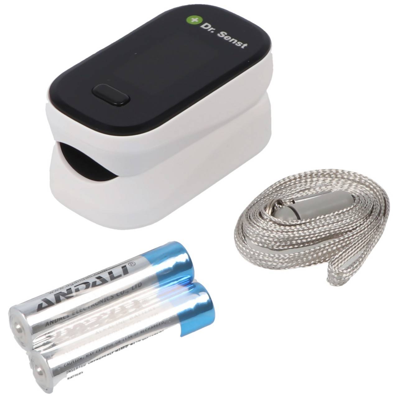 Dr. Senst® Fingerspitzen Pulsoximeter YK-80B inkl. Batterien-2
