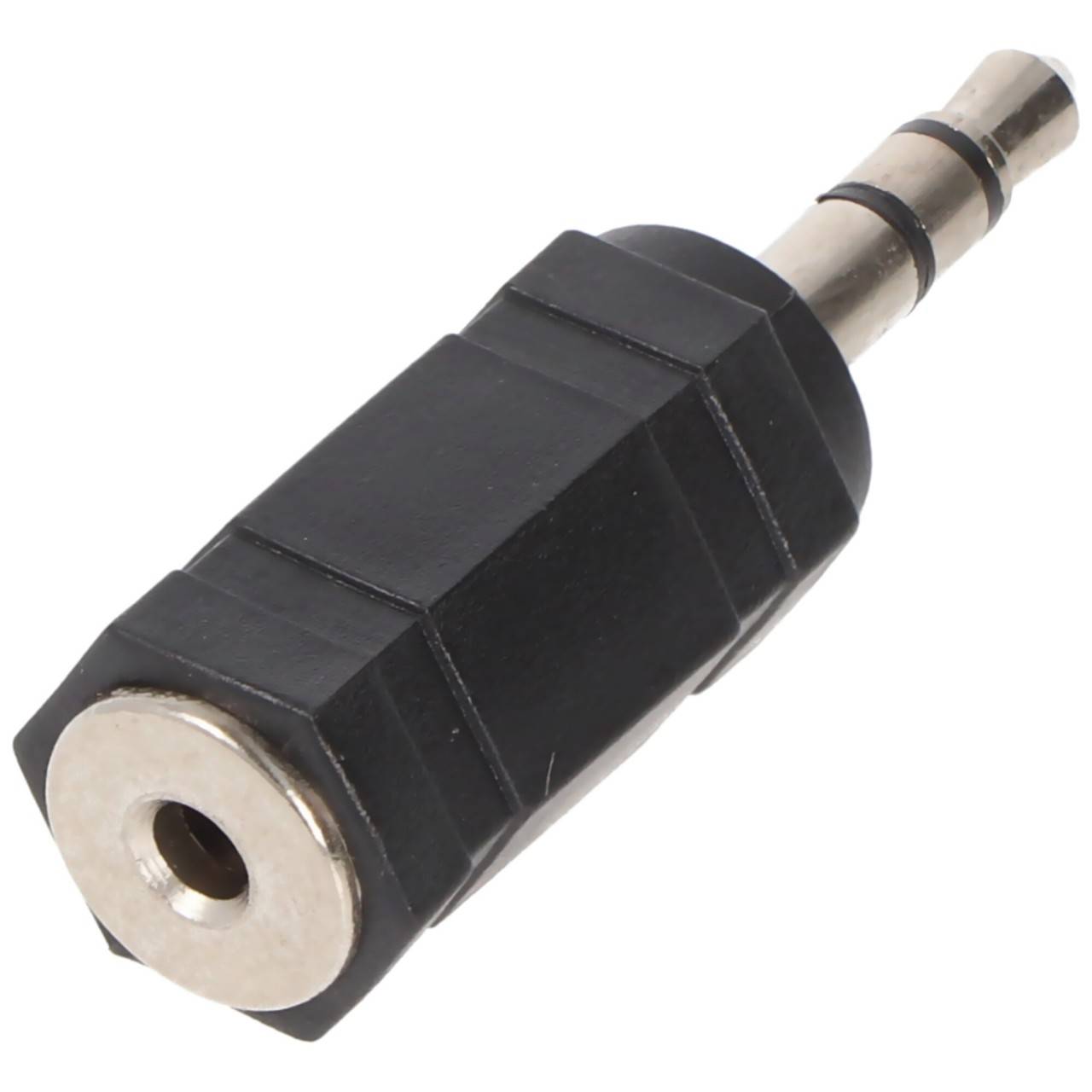 Goobay Kopfhörer-Adapter, AUX-Klinke 3,5 mm zu 2,5 mm - 1x 3,5-mm-Klinkenstecker (3-polig, stereo) > 1x...-0