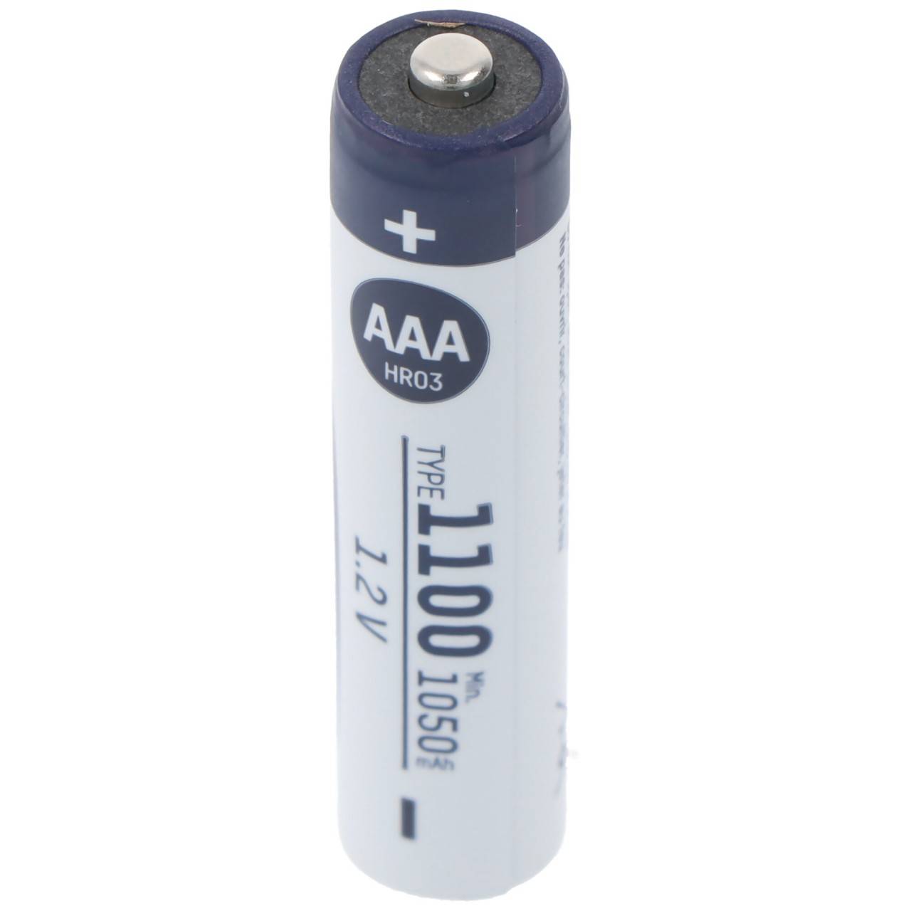 Ansmann NiMH Akku Micro, AAA, LR03, 1,2 Volt mit 1100mAh im 4er Pack-3