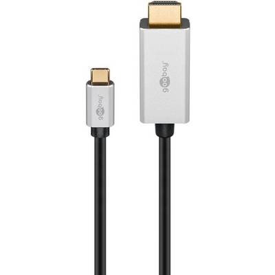 Goobay Adapterkabel USB-C™ auf HDMI™, 2 m USB-C™-Stecker > HDMI™-Stecker (Typ A)-0