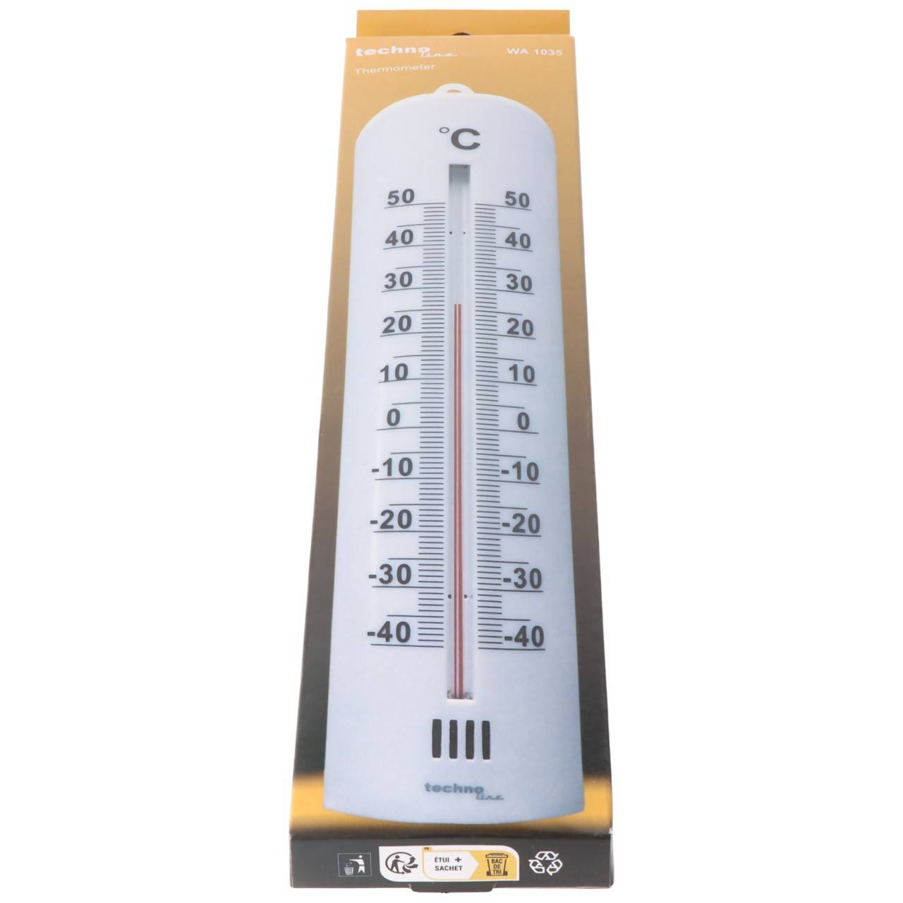 WA 1035 - Thermometer mit Temperaturanzeige, Innen- oder Außenthermometer-1