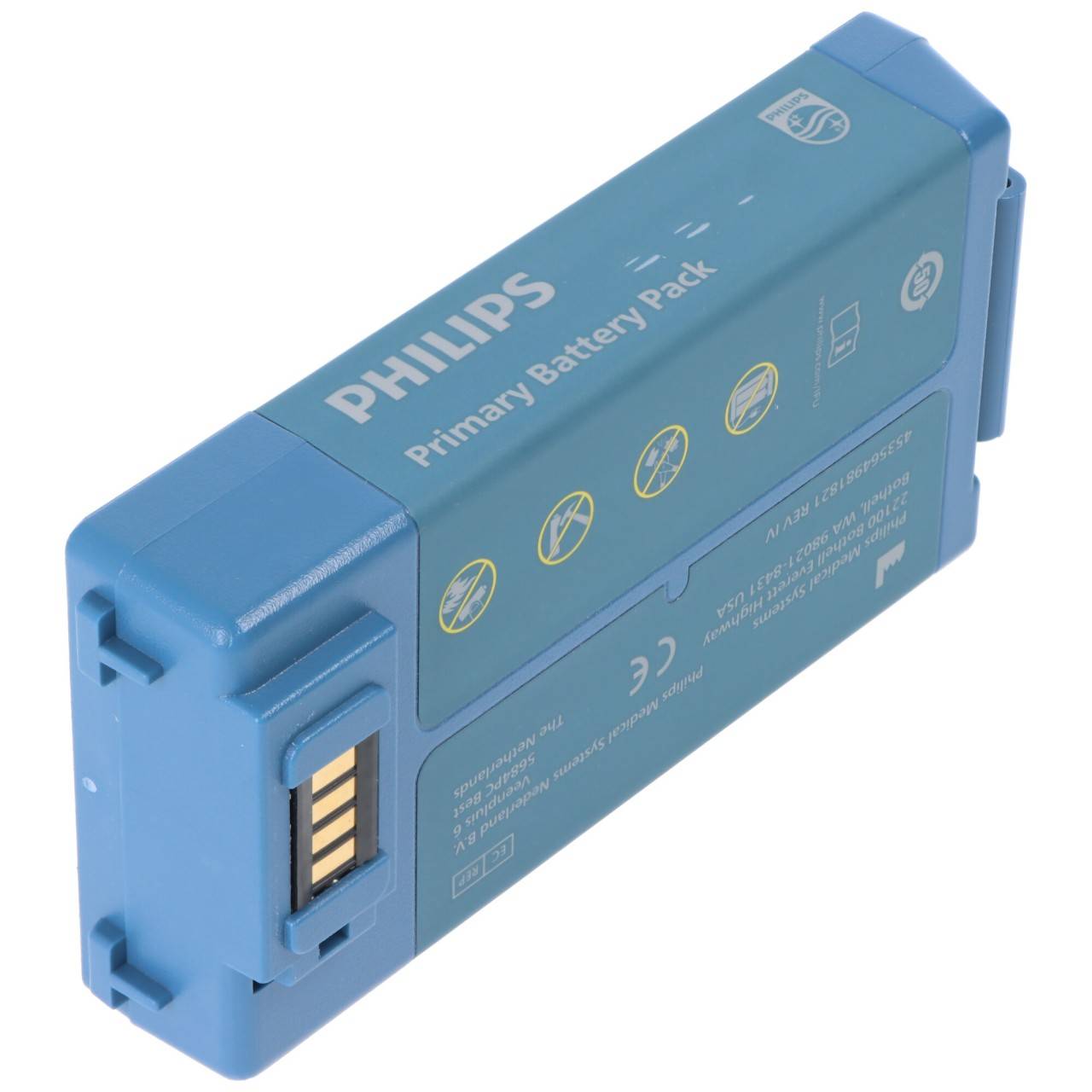 Original Lithiumbatterie M5070A Philips Heartstart HS1, FRx-0