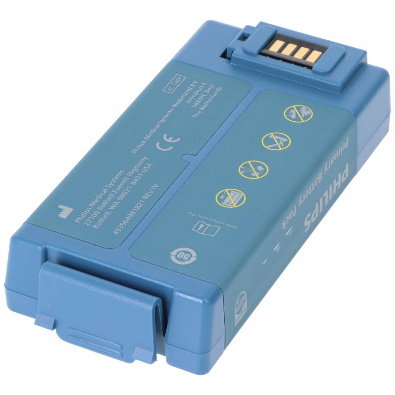 Original Lithiumbatterie M5070A Philips Heartstart HS1, FRx-2