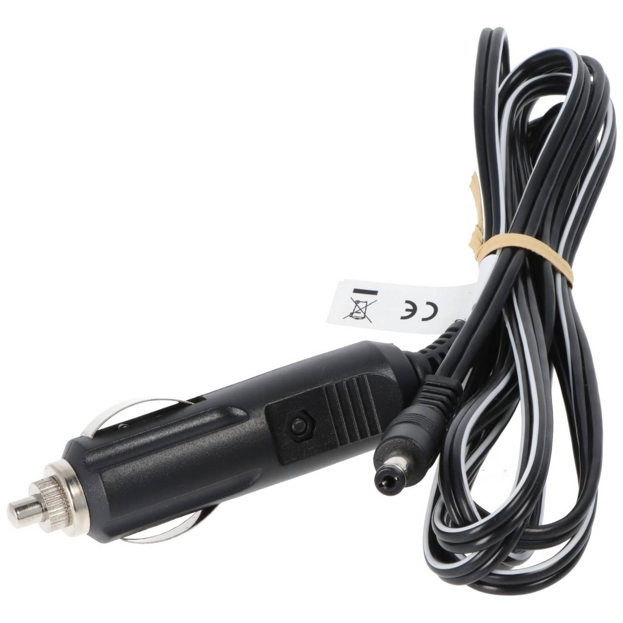 KFZ/Auto Zigarettenanzünder Kabel auf DC-Hohlstecker, 12 V, 1,8 m mit 2,5-A-Sicherung, Zigarettenanzünder-Stecker >-0