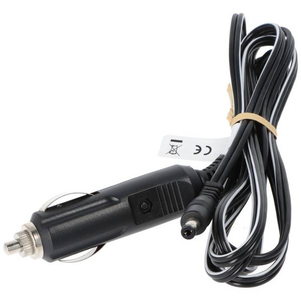 KFZ/Auto Zigarettenanzünder Kabel auf DC-Hohlstecker, 12 V, 1,8 m mit 2,5-A-Sicherung, Zigarettenanzünder-Stecker >