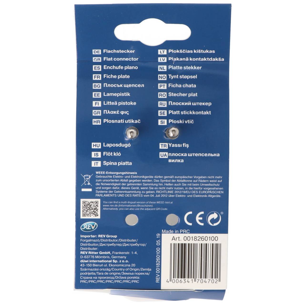 Schuko-Flachstecker extra flach weiß Schuko-Winkelstecker mit Ausladung 8mm-4