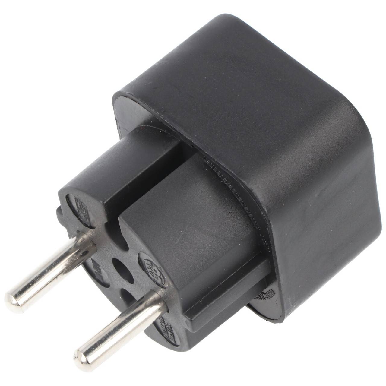 Multistecker 2x Euro schwarz-2