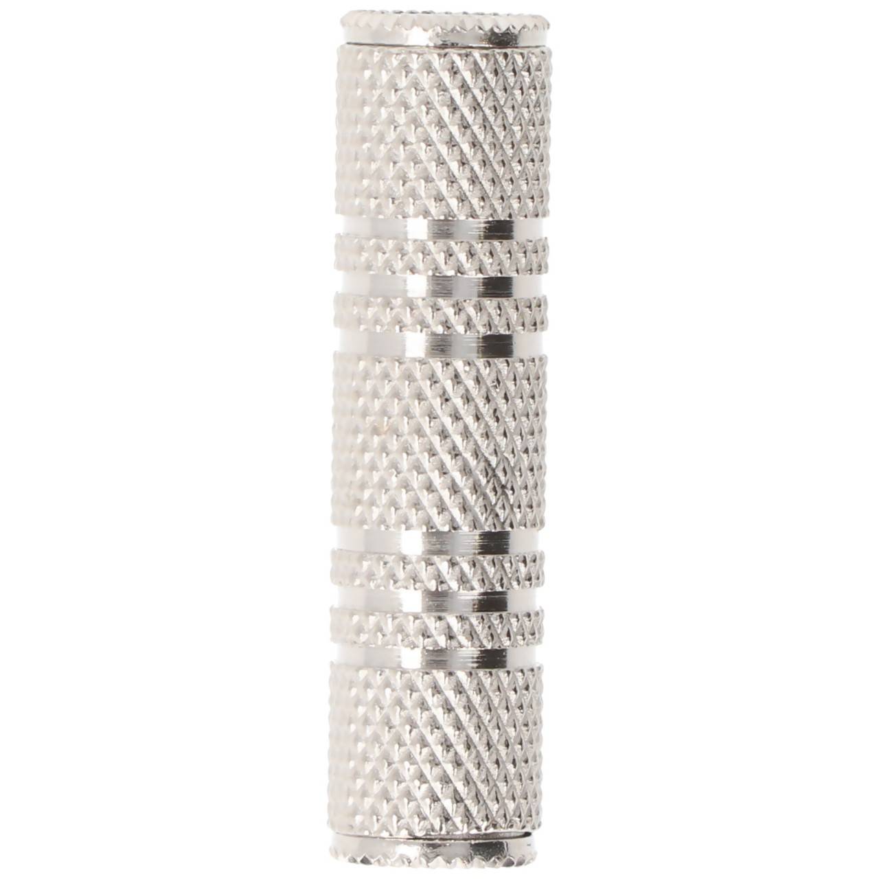 Goobay Kopfhörer-Adapter, AUX-Klinke 3,5 mm, Buchse zu Buchse, Metallausführung - 1x 3,5-mm-Klinkenbuchse (3-polig,...-2