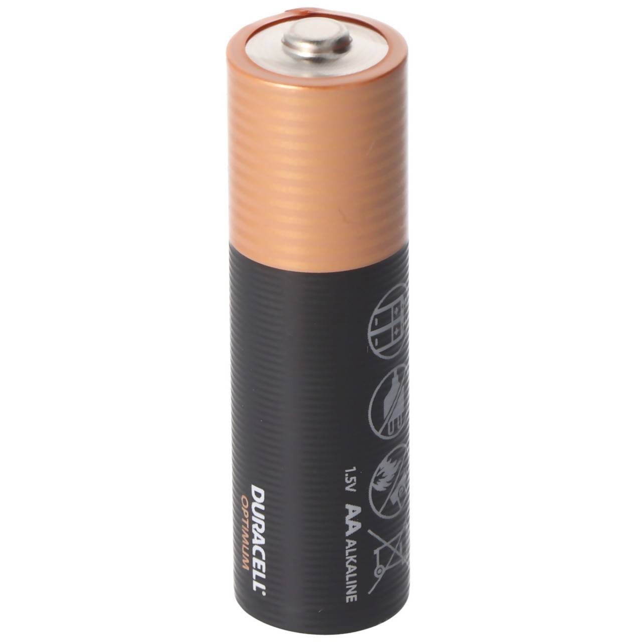 Duracell Optimum AA Mignon Alkaline-Batterien, 1.5V LR6 MX1500, 8er-Pack LR06 5000394137684-4