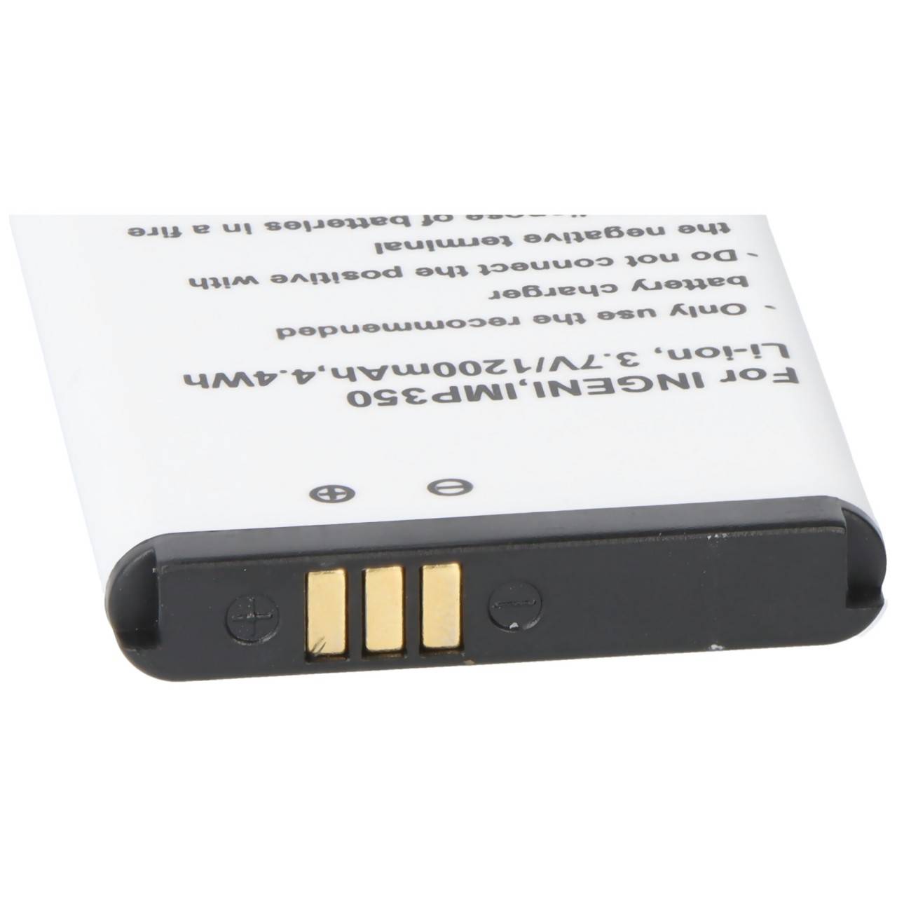 Akku passend für Ingenico, IMP350, Li-ion, 3,7V, 1200mAh, 4,4Wh-2