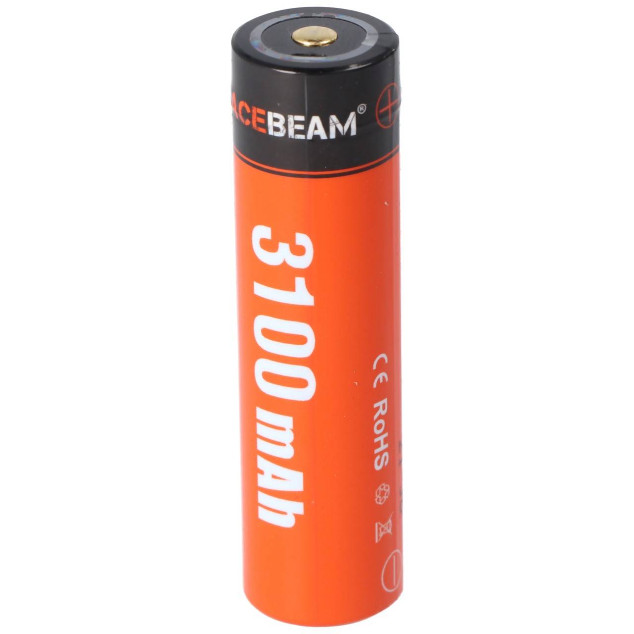 AceBeam 18650 Li-Ion Akku mit USB-C Ladeanschluss, ARC18650H-310A, 3,7V, 3100mAh-4