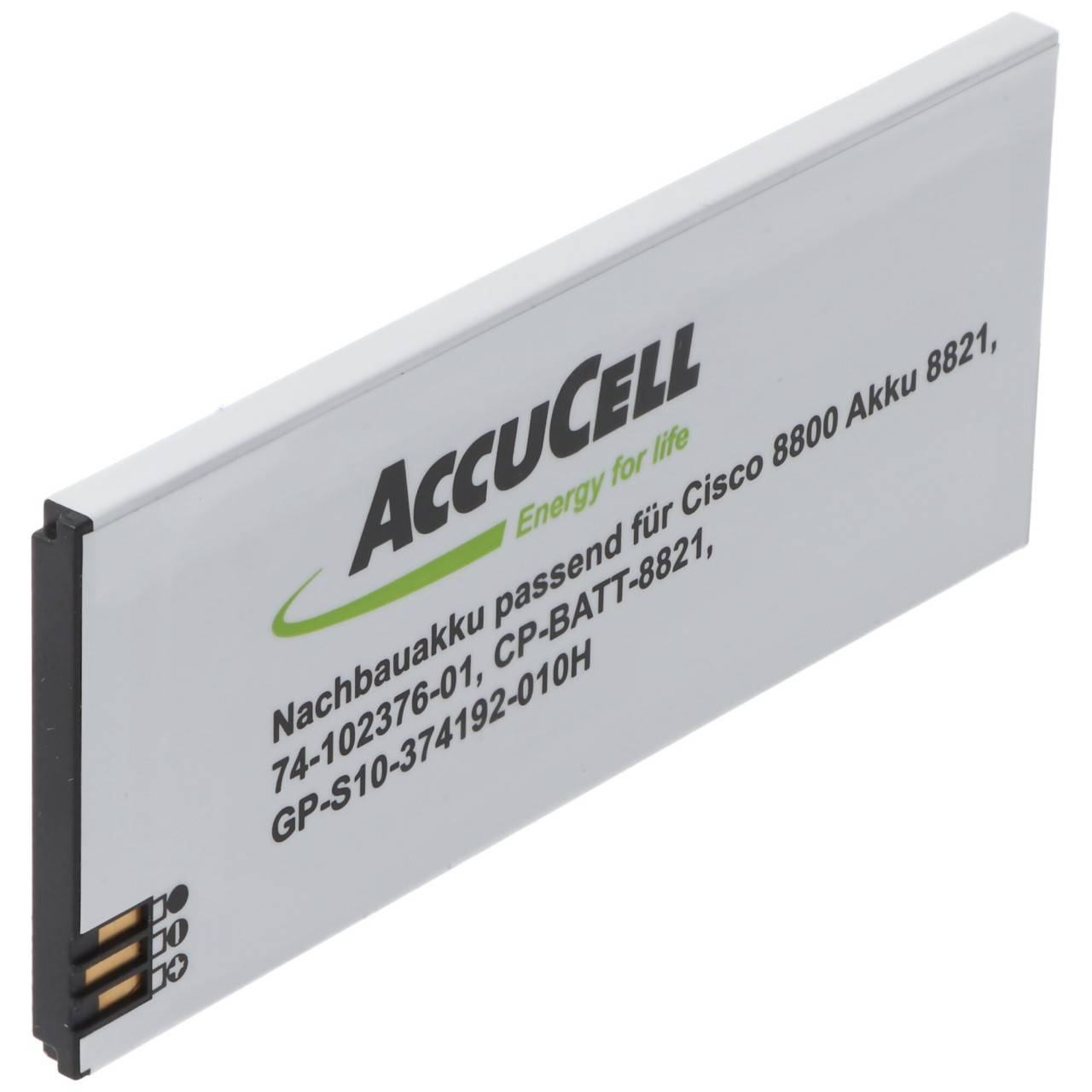 2200mAh Akku passend für den Cisco 8800 Akku 8821, 74-102376-01, CP-BATT-8821, GP-S10-374192-010H – Perfekter Ersatz...-0