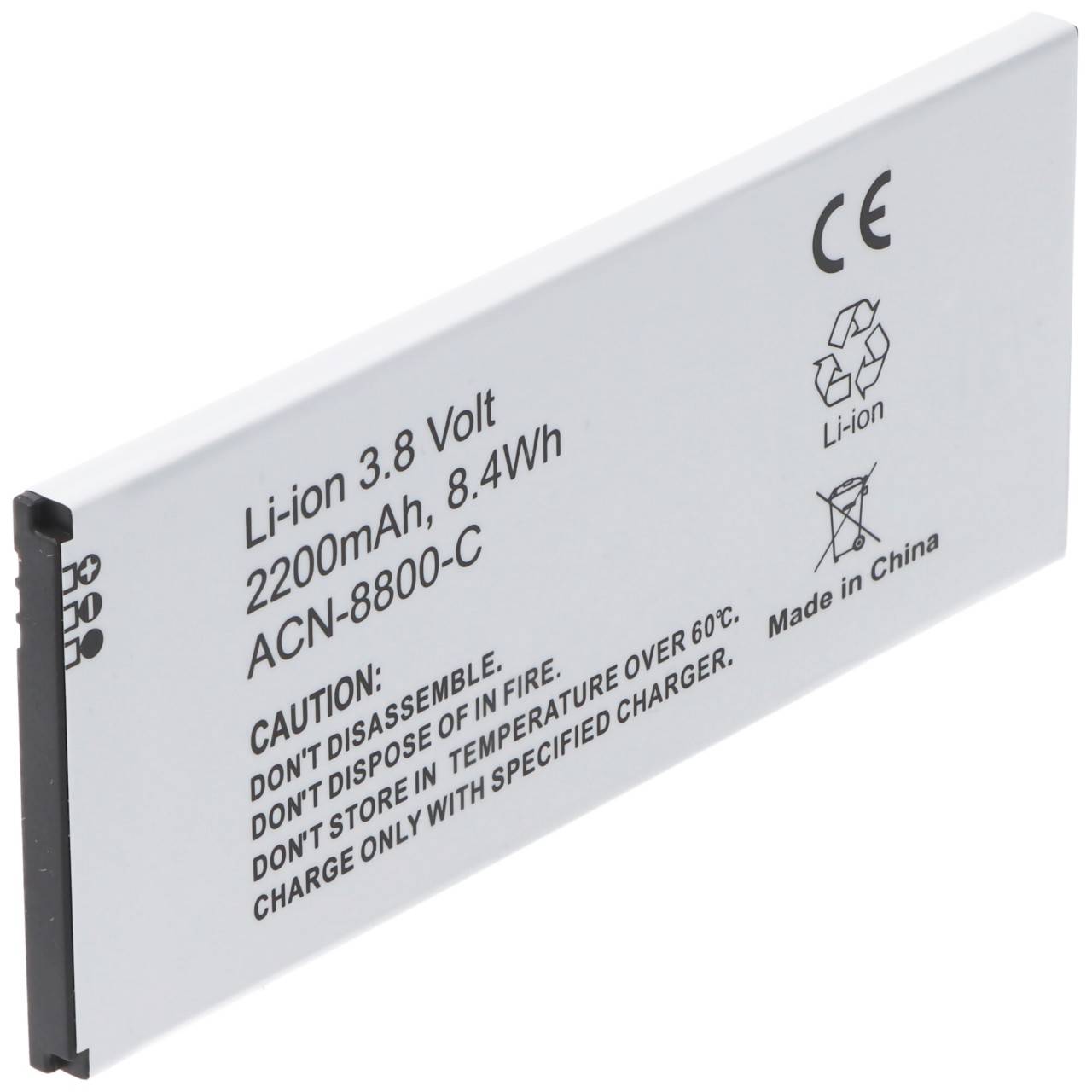 2200mAh Akku passend für den Cisco 8800 Akku 8821, 74-102376-01, CP-BATT-8821, GP-S10-374192-010H – Perfekter Ersatz...-4