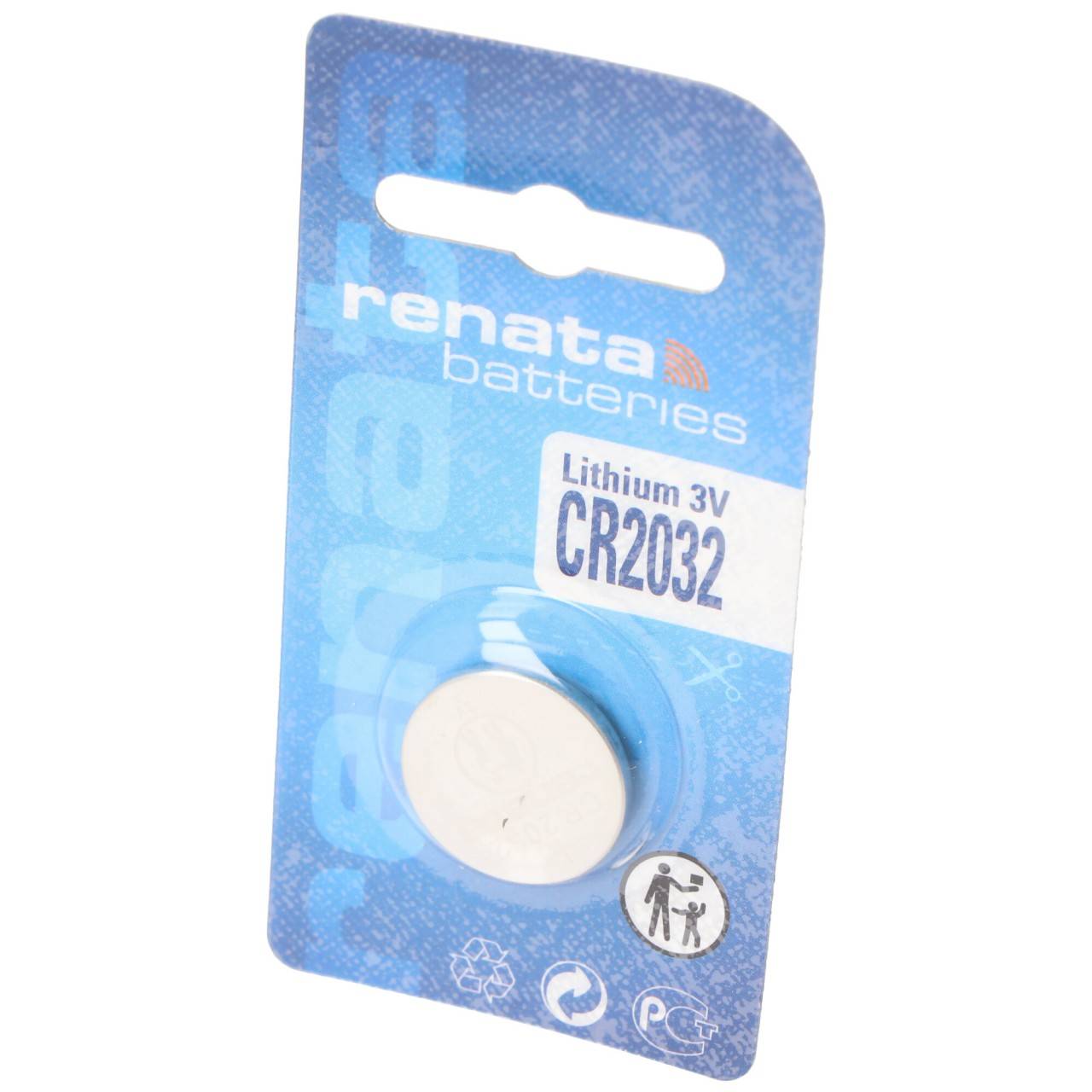 Renata CR2032, 3V Lithium Batterie-1