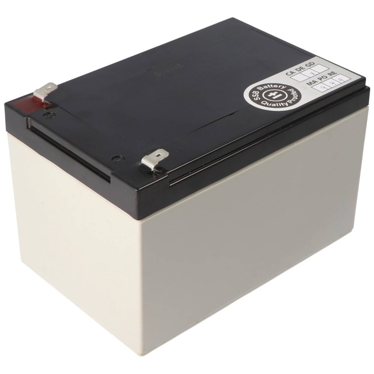 SSB SBL12-12L 12V 12Ah Bleiakku AGM Blei Gel Akku-2