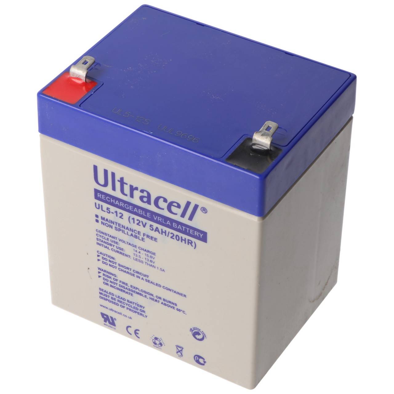 Ultracell UL5-12 12V 5Ah Bleiakku AGM Blei Gel Akku-1
