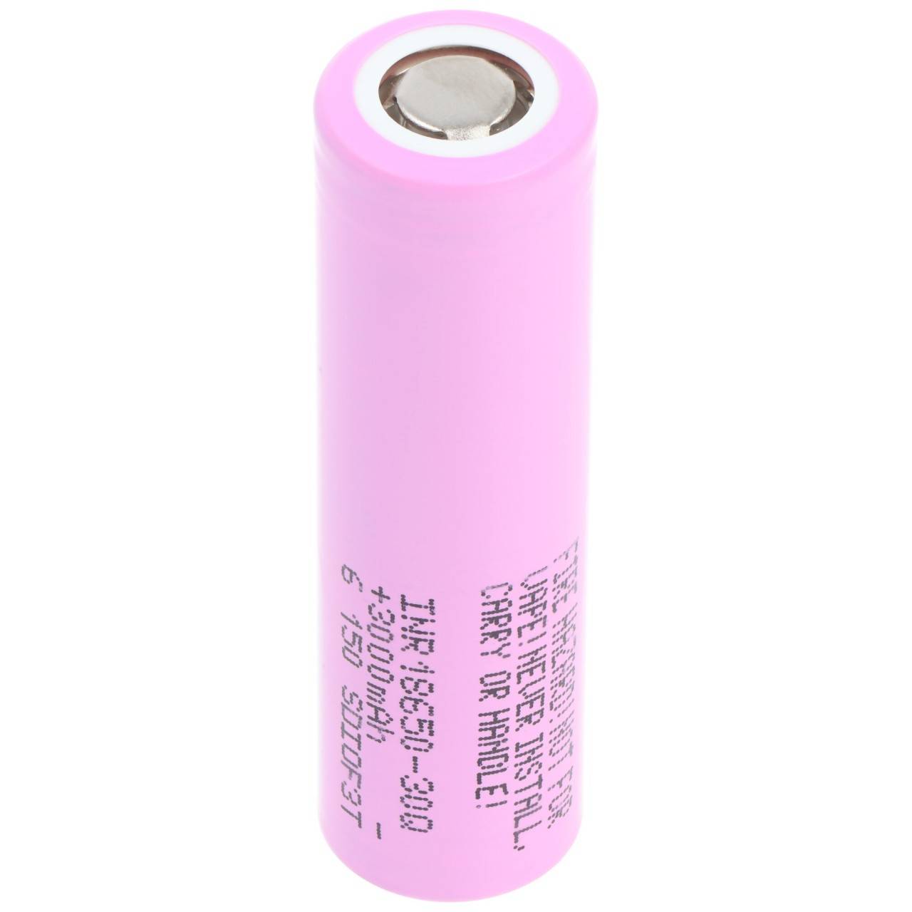 Samsung INR18650-30Q - 3,6V - 3,7V, 3000mAh max. 15A, Abmessungen 64,85x18,33mm-0