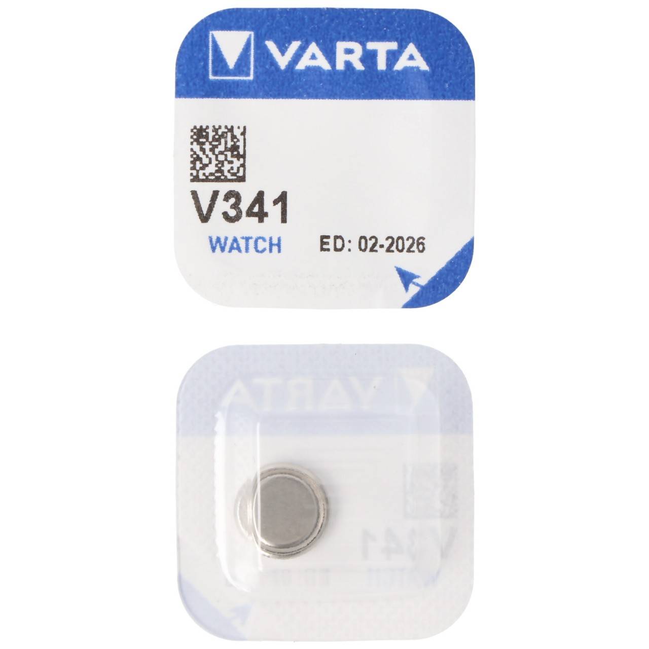 341, Varta V341, SR714SW Knopfzelle für Uhren etc.-4