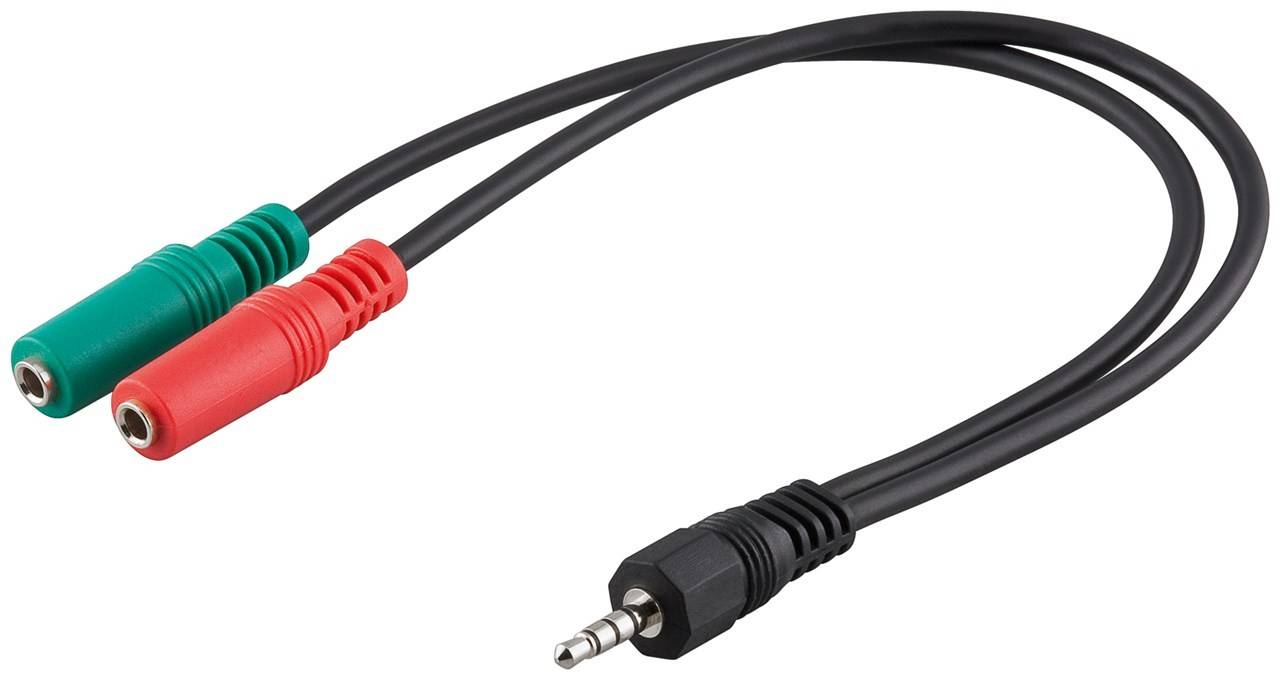 Goobay AVK 417-0030 - Headset-Kabel - mini-phone-0