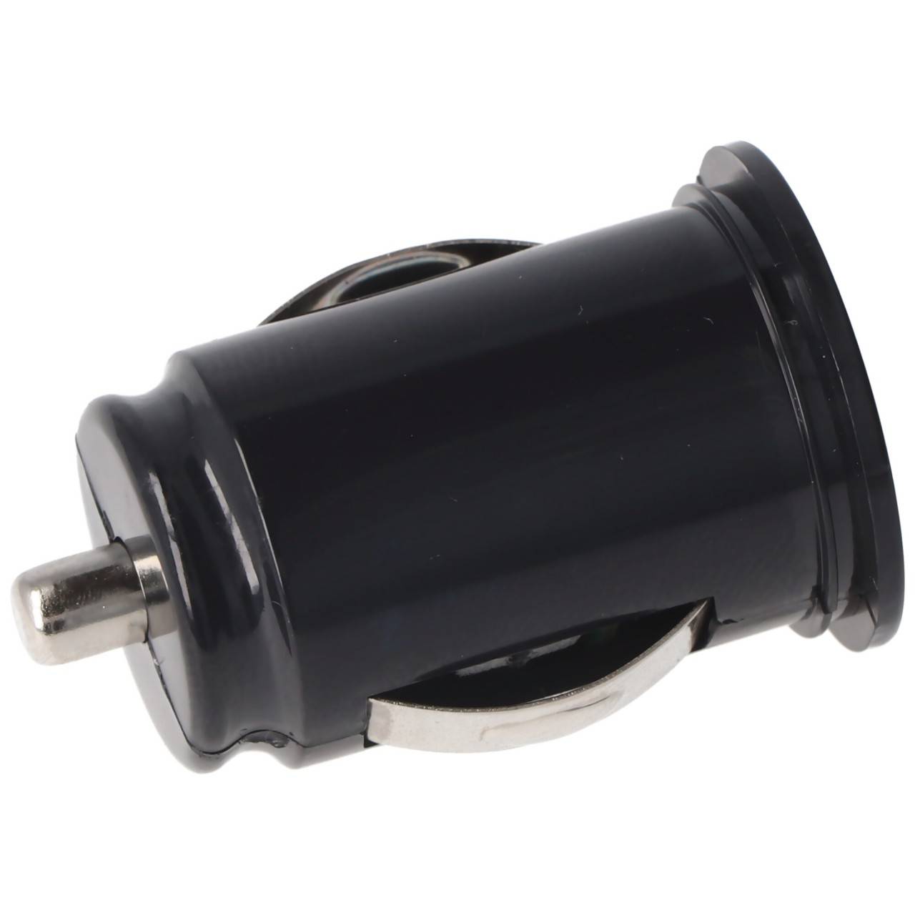 AccuCell KFZ-Ladeadapter USB - Dual USB - 2,1A - schwarz - TINY-2