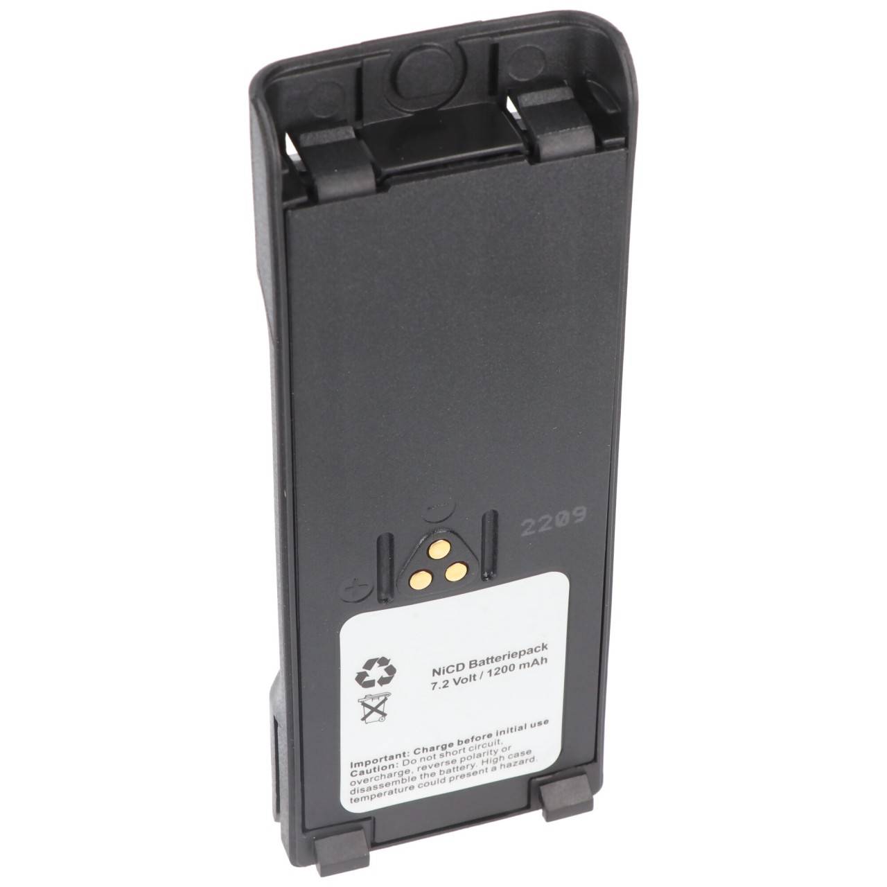 Akku passend für Motorola GP900, NTN-7143 1200mAh-4