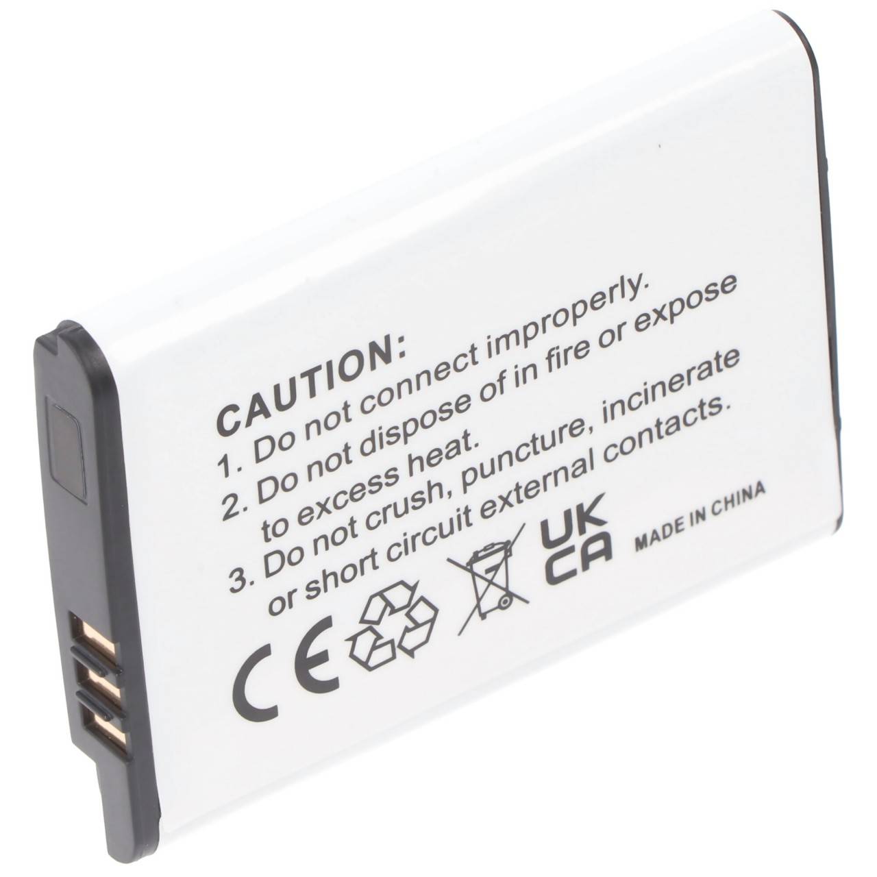 Li-Ion Akku passend für Nintendo C/CTR-A-AB Akkutyp CTR-003, 3,7 Volt, 1300mAh