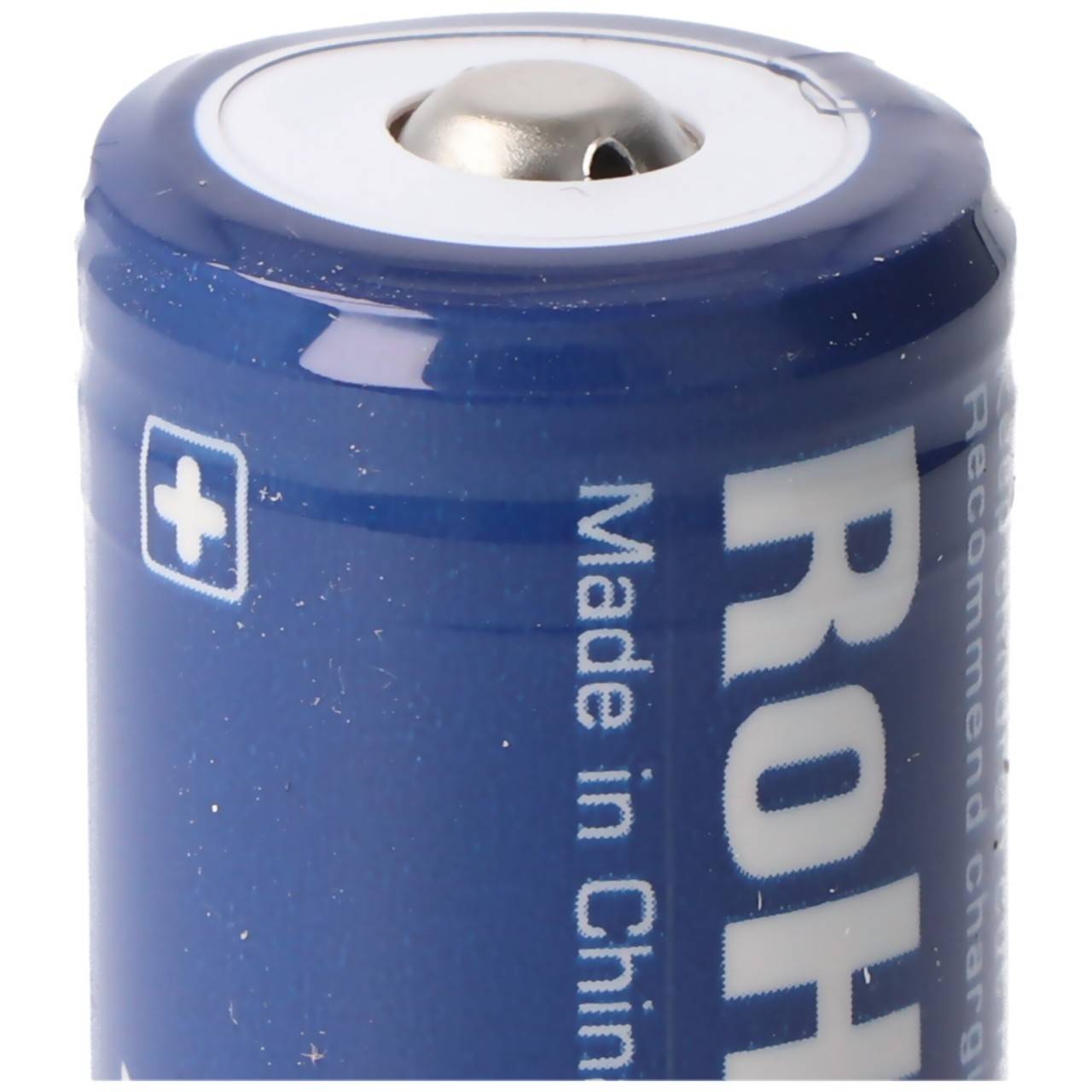 XTAR 18650 2600mAh 3,6V - 3,7V Li-Ion-Akku geschützt mit Kopf, Abmessungen 69,50x18,4mm-3